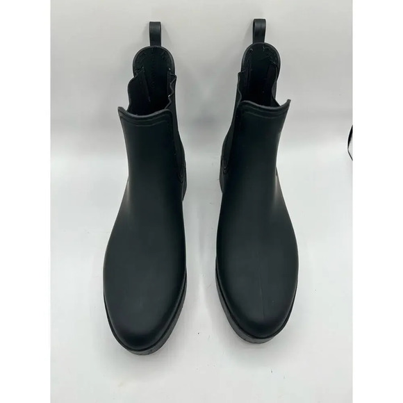 Jeffrey Campbell Rainz Boot in Black chunky lug platform sole Chealse boot sz 10 - Picture 5 of 9